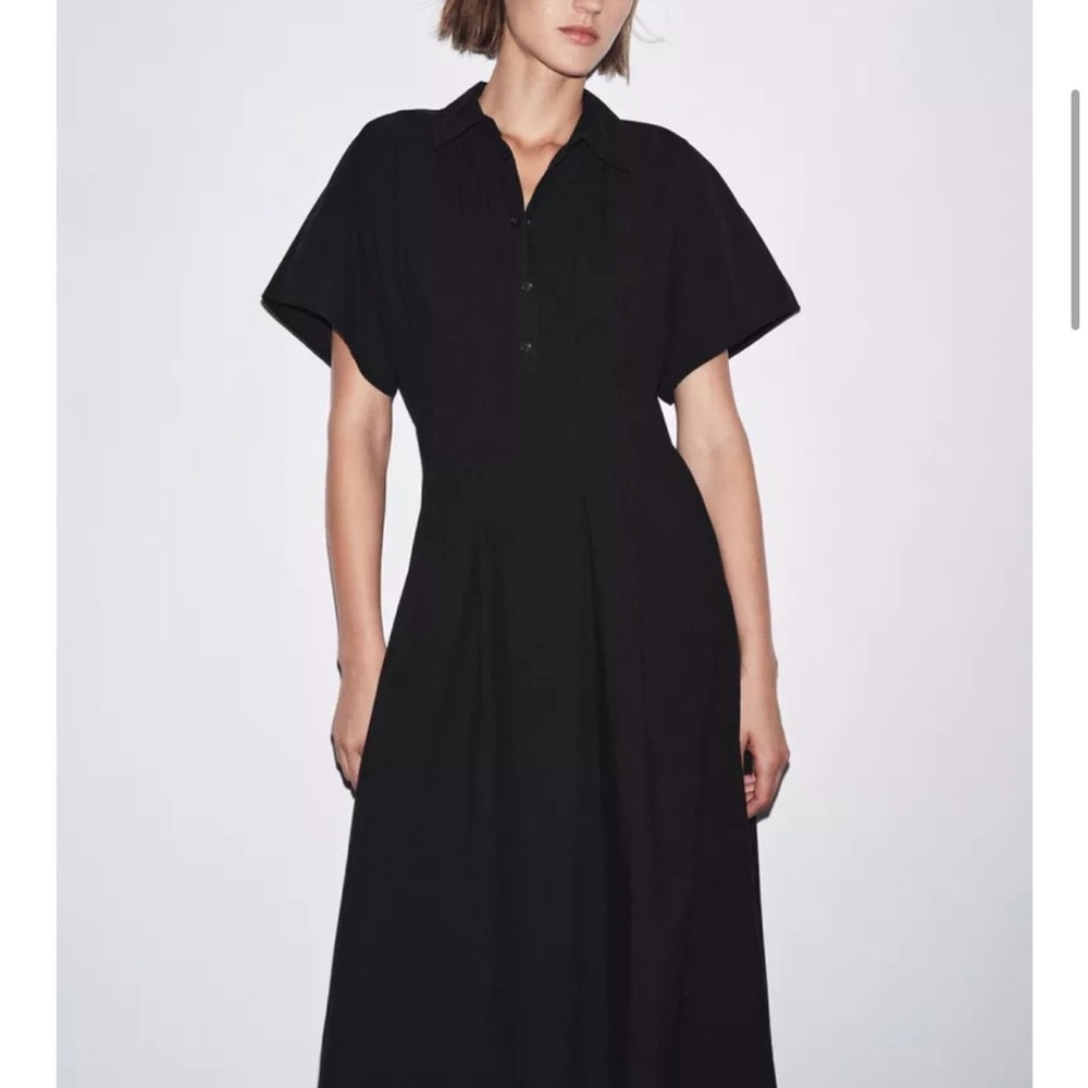 ZW COLLECTION SHORT SLEEVE POPLIN DRESS. SIZE XL